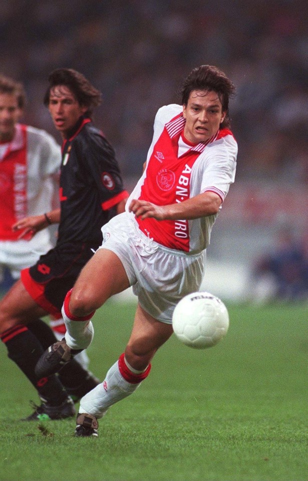 NETHERLANDS - AUGUST 14: AJAX AMSTERDAM - AC MAILAND, Amsterdam; Jari LITMANEN/AMSTERDAM (Photo by Andreas Rentz/Bongarts/Getty Images)