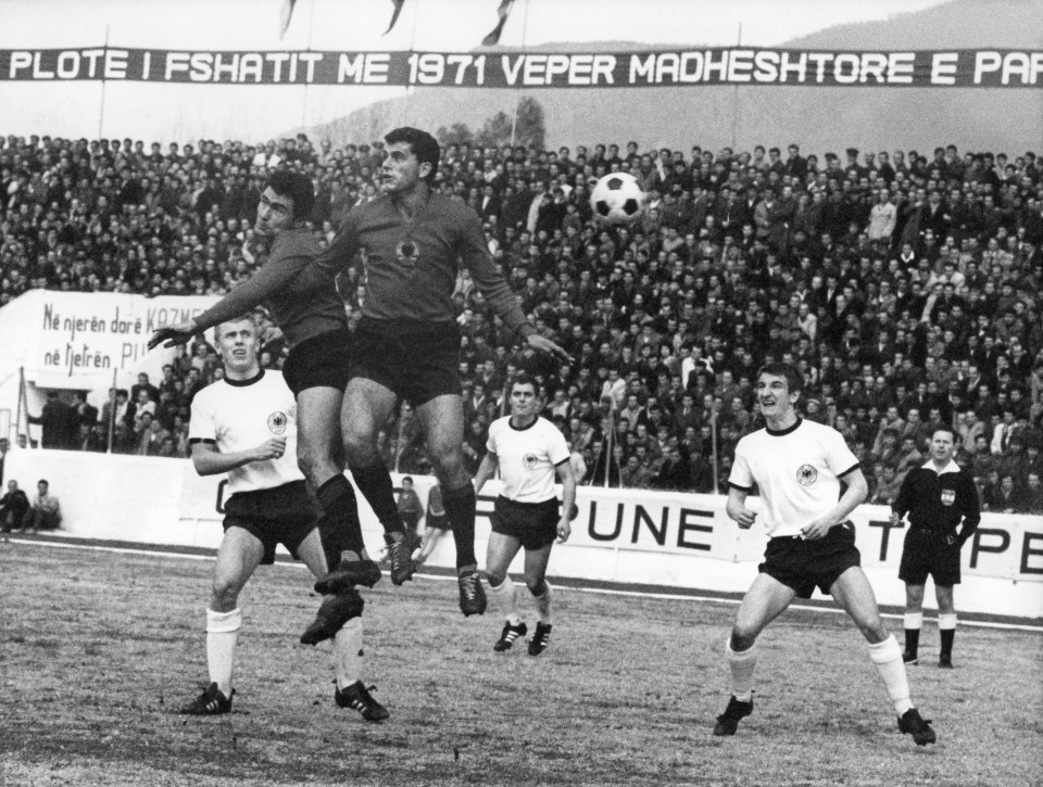  Germany failed to beat Albania during qualification for Euro 68