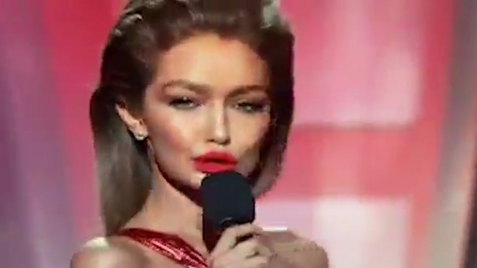 The supermodel impersonated Donald Trump's wife before doing an impression of her pout