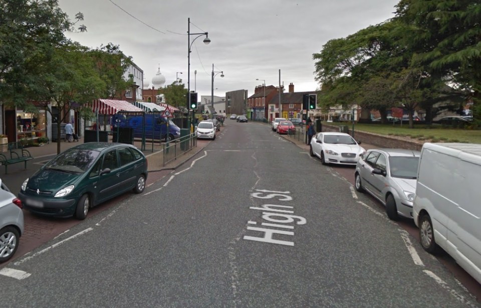 Cops were called to Wednesfield High Street on Sunday where the toddler was found badly injured