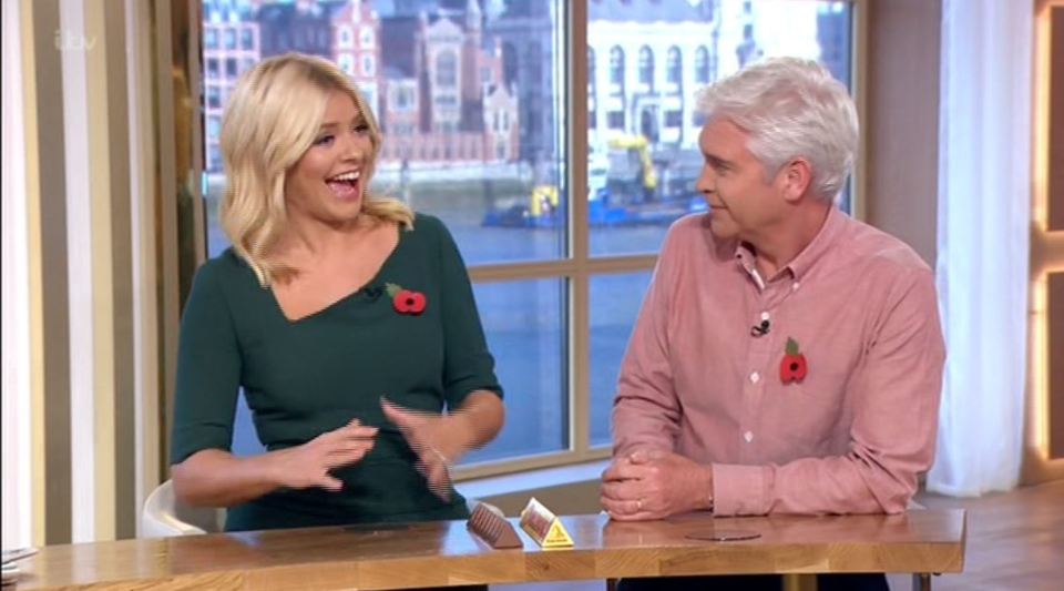  Holly expressed her excitement about the royal romance on the show today