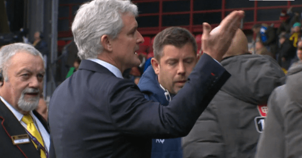 'Where's Walter?' Mark Hughes fumed as Watford boss Walter Mazzarri stormed down the tunnel after the match