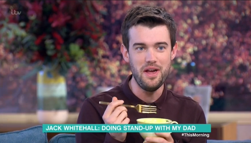  He was at the centre of the jokes during a recent TV stint on This Morning