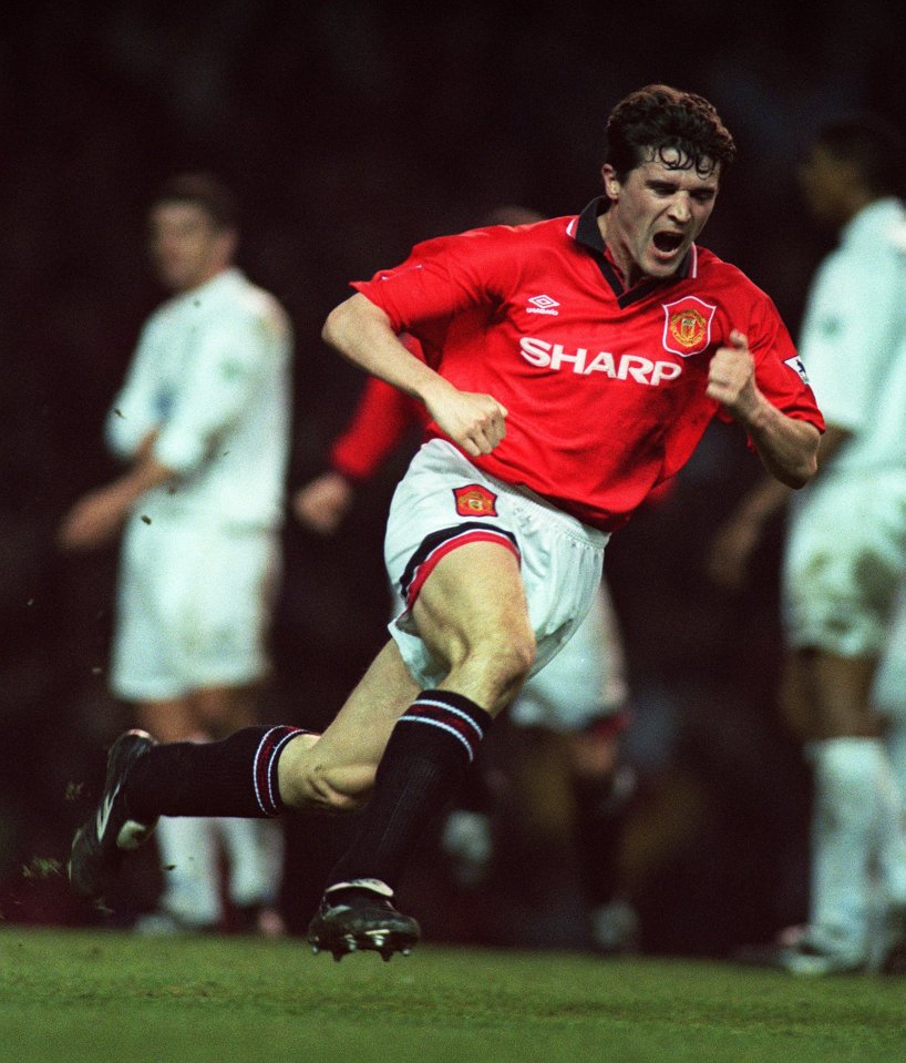 Roy Keane was Manchester United's oand demanded the best from team-mates