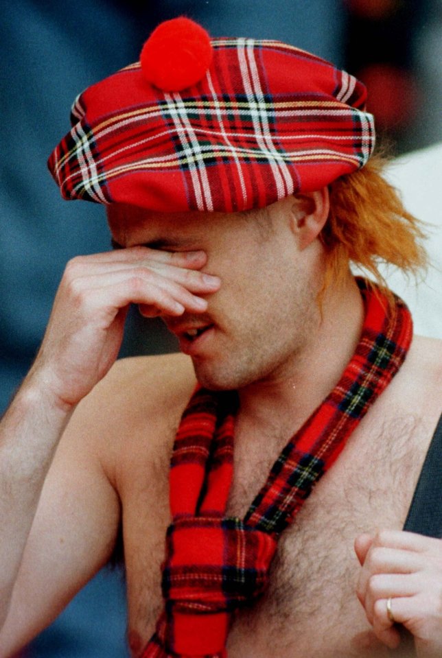 It was Scottish heartbreak at Wembley in '96