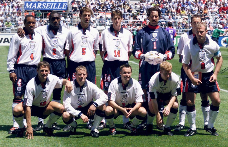  Gareth Southgate and Graeme Le Saux were part of Glenn Hoddle's England squad at the 1998 World Cup