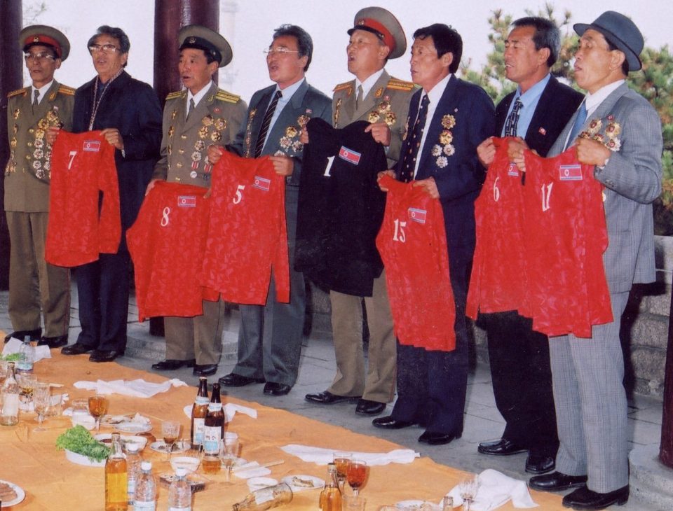  The North Korean 1966 World Cup squad got together recently