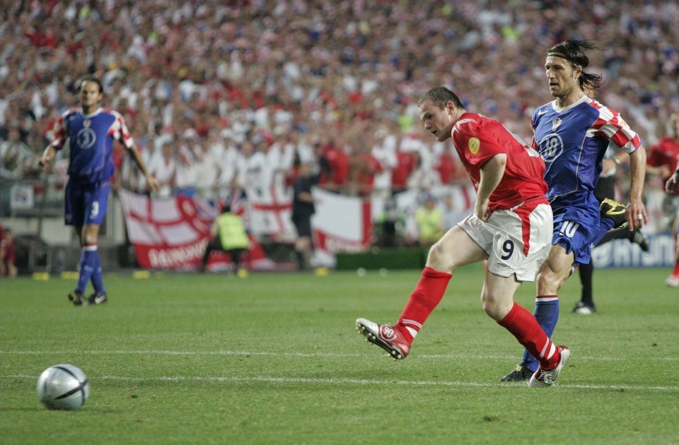 Rooney took Euro 2004 by storm and showed his potential to the world in becoming England's key man