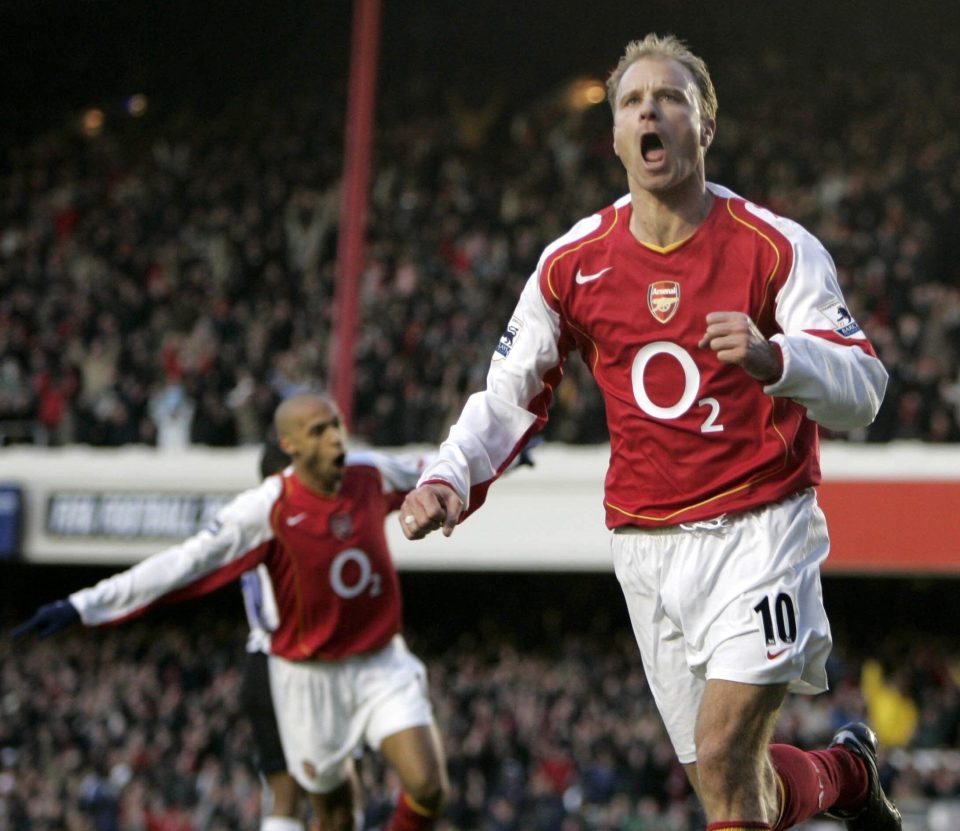 Begkamp bagged a goal in 2002 that epitomises the style of his legendary Arsenal career