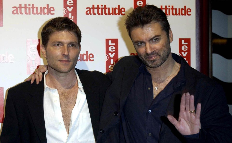 George Michael and Kenny Goss