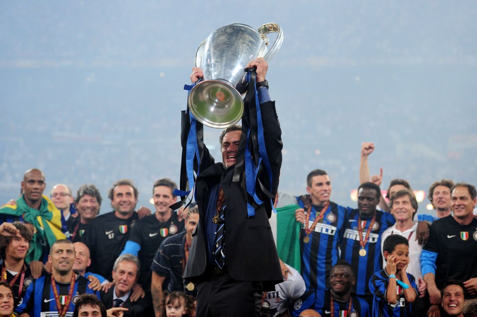  Jose Mourinho wins Champions League in 2010, and has never been replaced