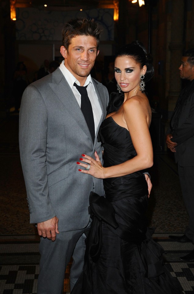 Katie Price with ex-husband Alex Reid