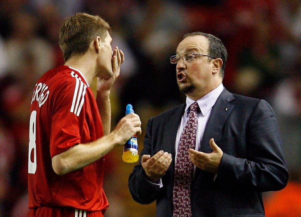 Rafa Benitez says he is happy to offer management advice to Steven Gerrard