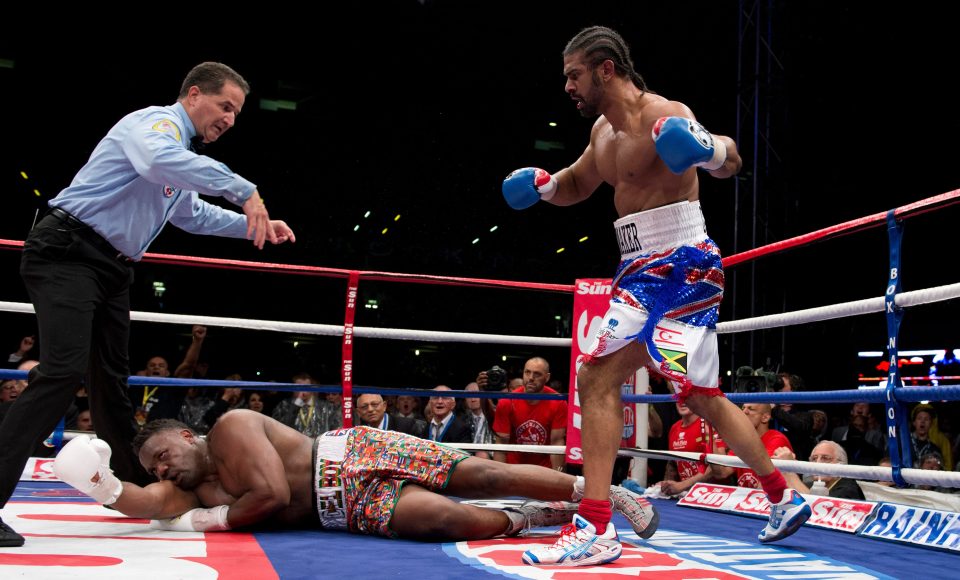 David Haye battered Dereck Chisora