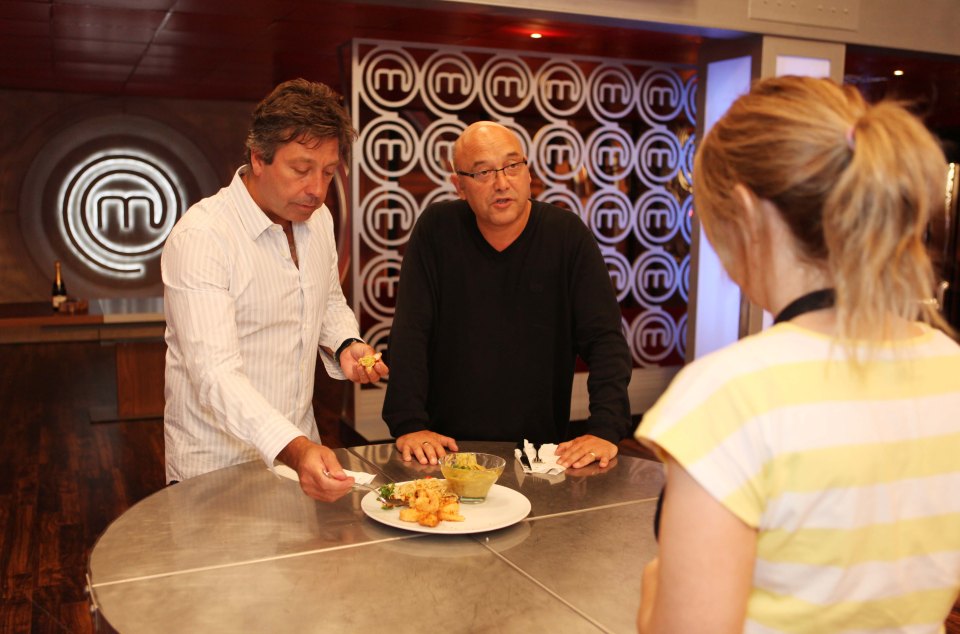 Gregg hosts Bake Off competitor Masterchef with John Torode