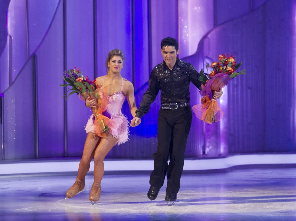 Corey was one of the celebrity contestants on ITV's Dancing On Ice in 2012