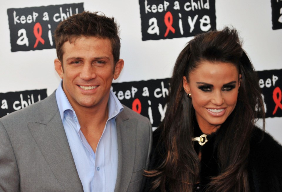 Katie went on to marry husband number two, Alex Reid, in Las Vegas