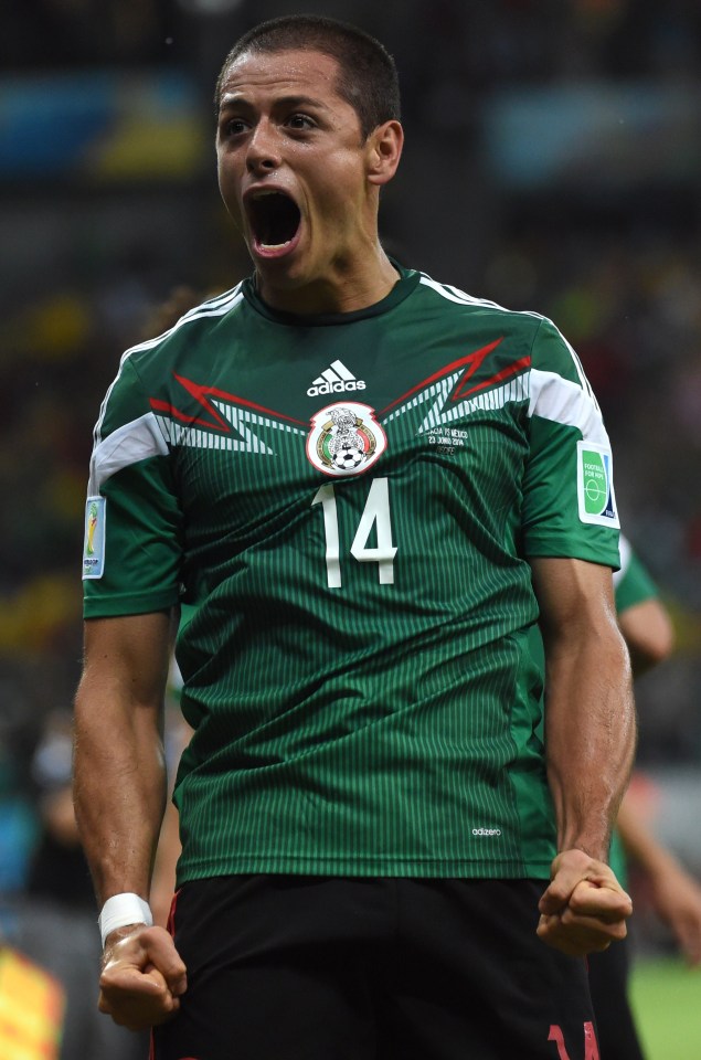 Javier Hernandez could start up front for Mexico against the USA