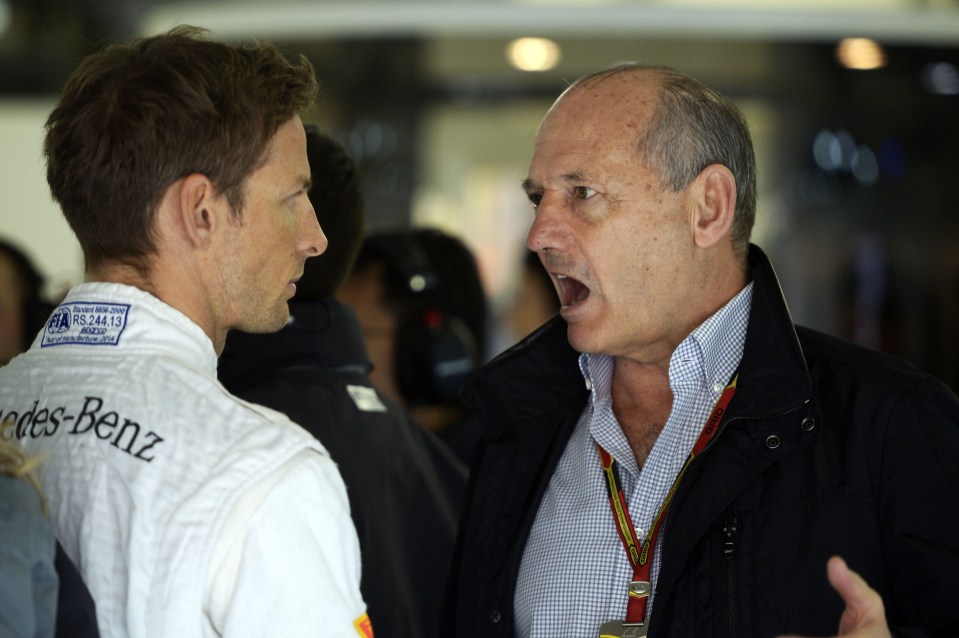  Ron Dennis has been working with Jenson Button at McLaren this season