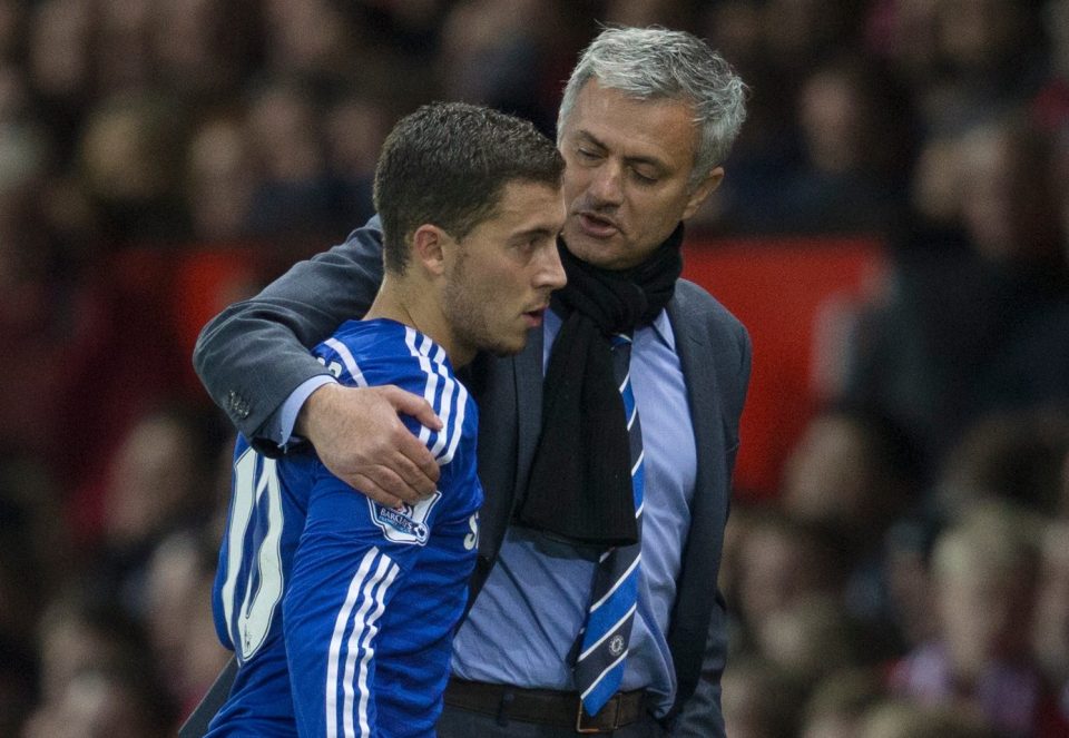 Eden Hazard has revealed he sent Jose Mourinho a text when the boss was sacked by Chelsea