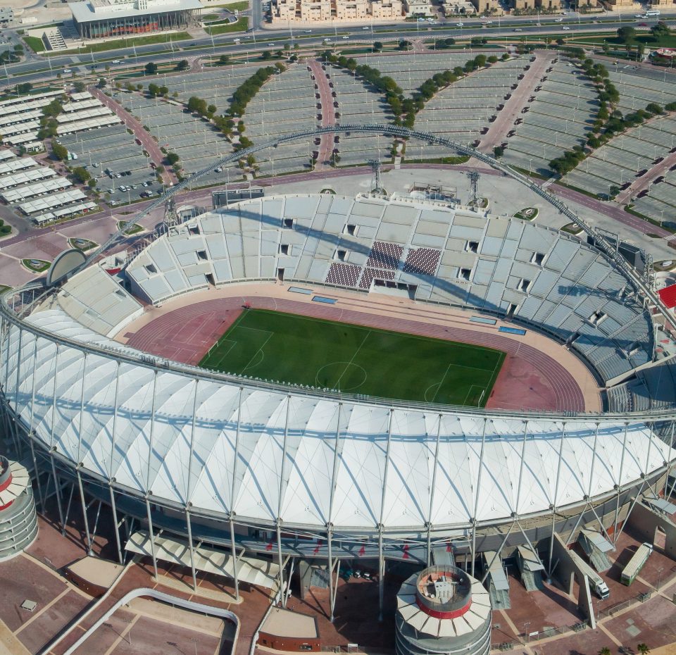 Qatar is constructing a vast array of new stadia