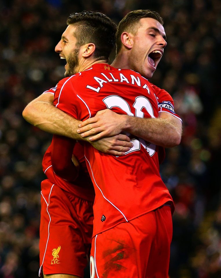 Jordan Henderson and Adam Lallana