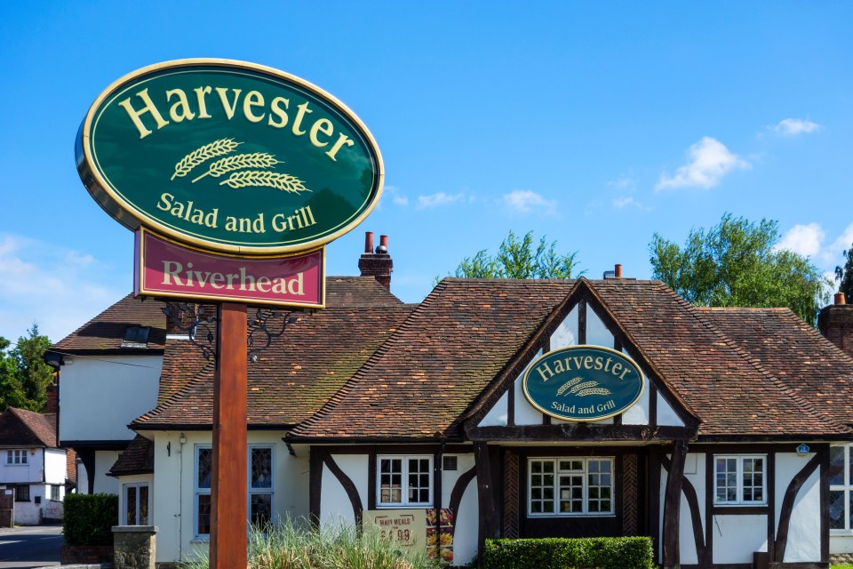  Kids eat for just £1 at Harvester