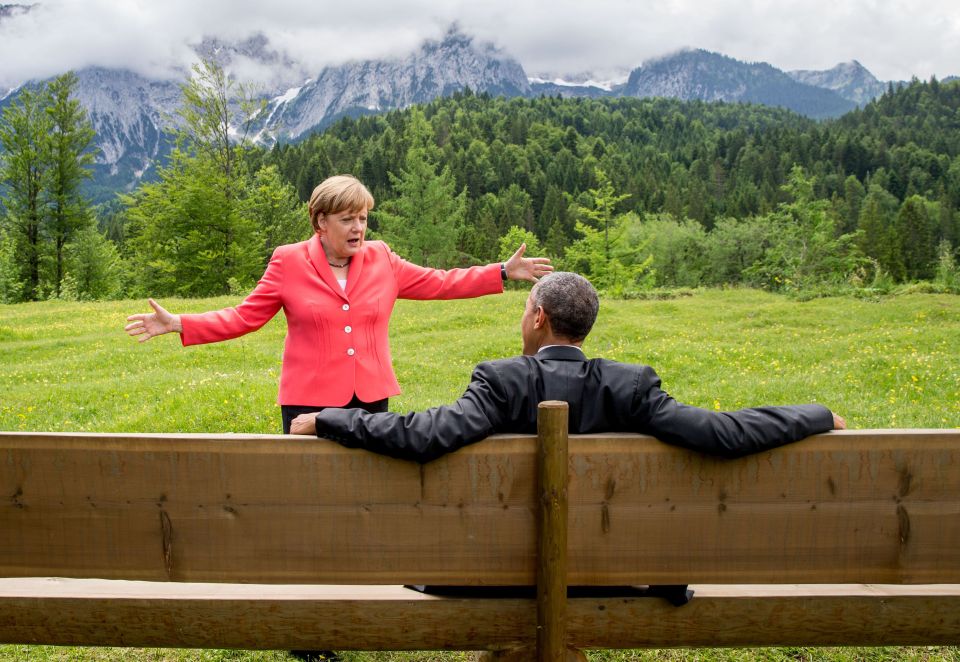  Obama has said he is closest to Angela Merkel