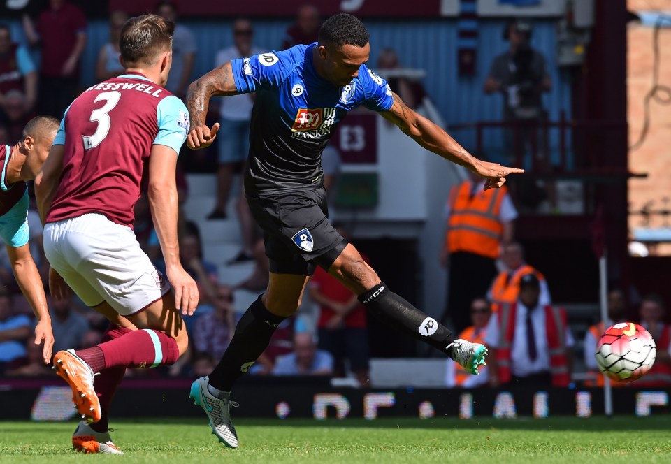  Wilson scored a hat-trick against West Ham last season at Upton Park