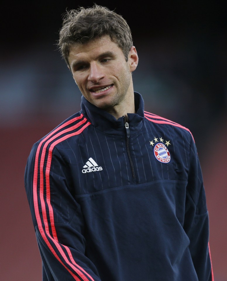 Bayern Munich insist they will never sell Thomas Muller to Man Utd