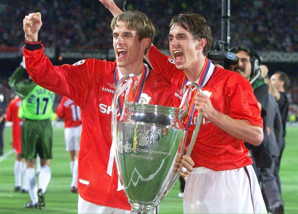 Phil Neville is looking for his first managerial role after finishing a playing career that saw him lift the Champions League with Manchester United