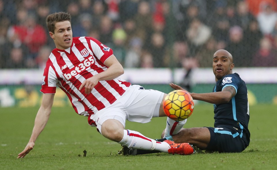  Marco van Ginkel had a spell on loan at Stoke City last season