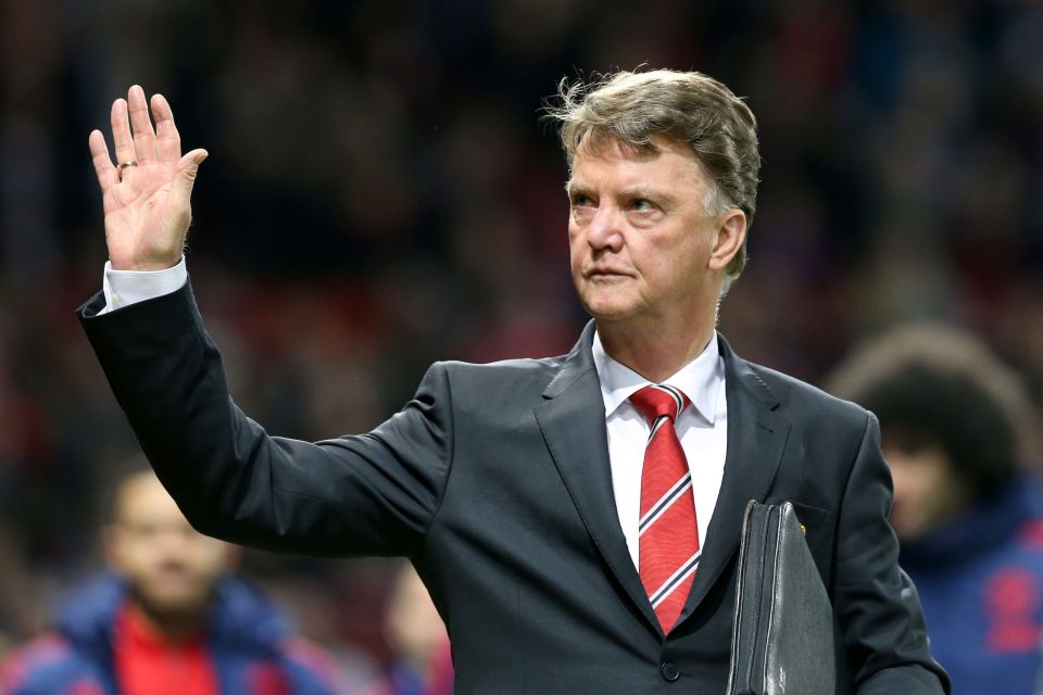 Louis van Gaal holds the joint-best record in recent decades... Along with David Moyes