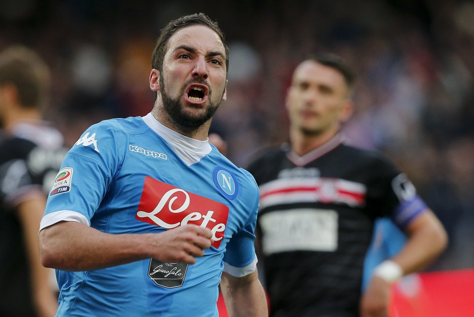 Napoli fans were furious that their striker joined Serie A rivals