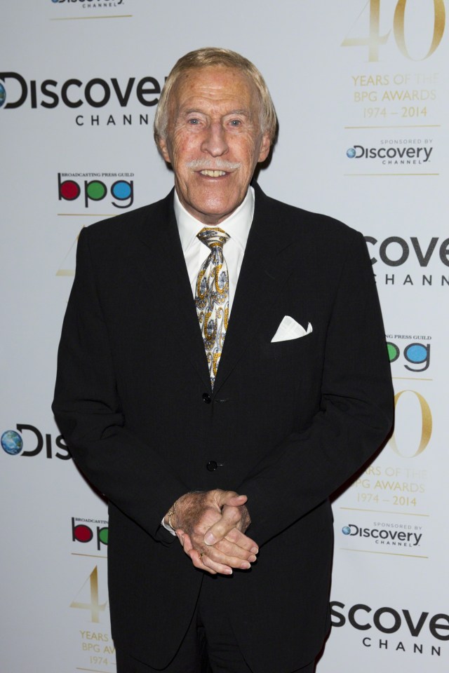  Legendary presenter Bruce Forsyth pictured before his illness