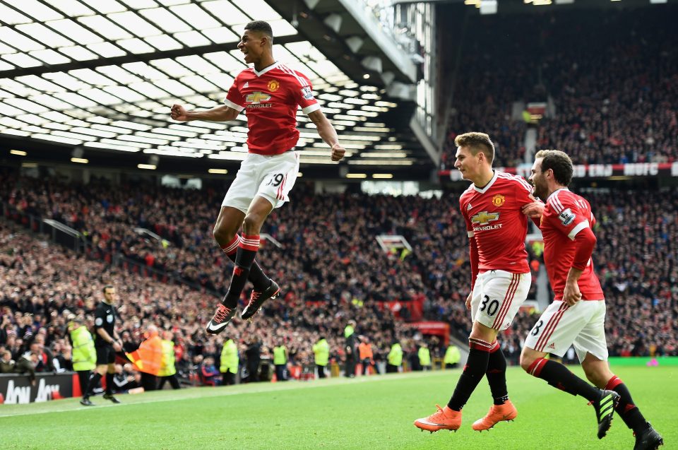 Marcus Rashford scored against Arsenal on his Premier League debut