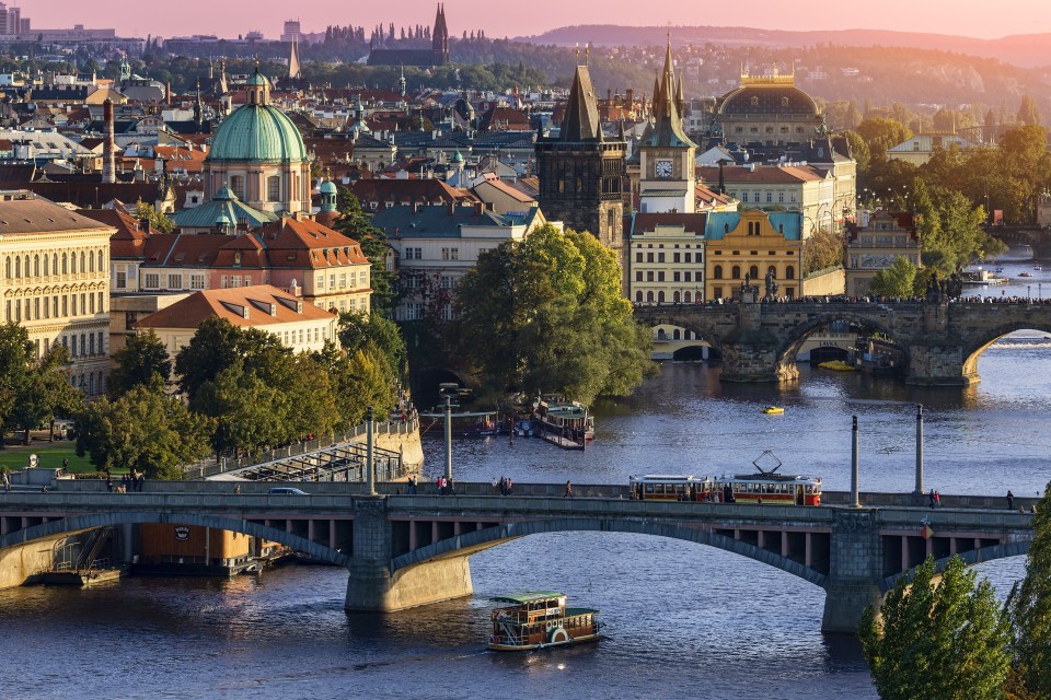  Prague, in the Czech Republic, is just one place where people come to the UK from