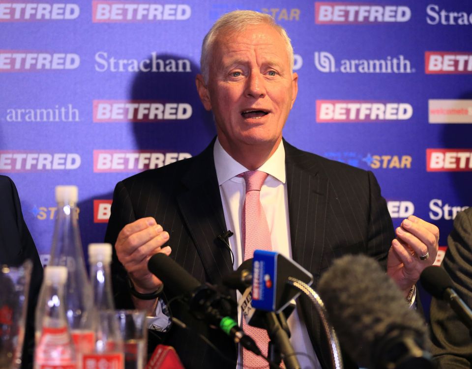  Barry Hearn has hit back at his remarks