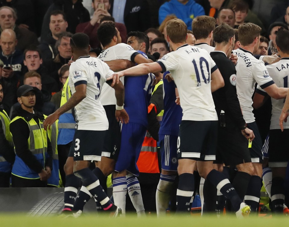  Chelsea and Tottenham players produced brutal display at Stamford Bridge