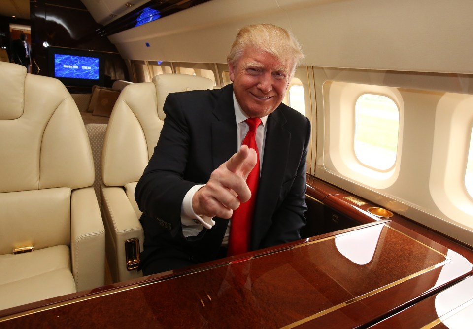  The anonymous agents also claimed it was enjoyable travelling in Trump's private jet