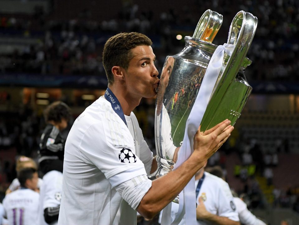 Ronaldo won his third Champions League in May