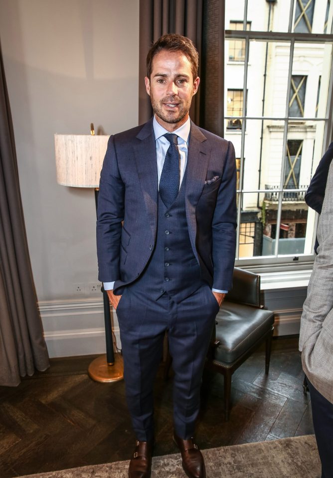 Jamie Redknapp pictured at a fashion event in London in June