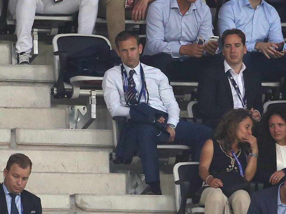 Dan Ashworth watches on as England are knocked out of Euro 2016