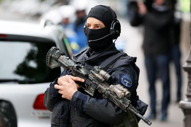 French security forces have thwarted a planned terror attack after a series of raids over the weekend, authorities said (File image)