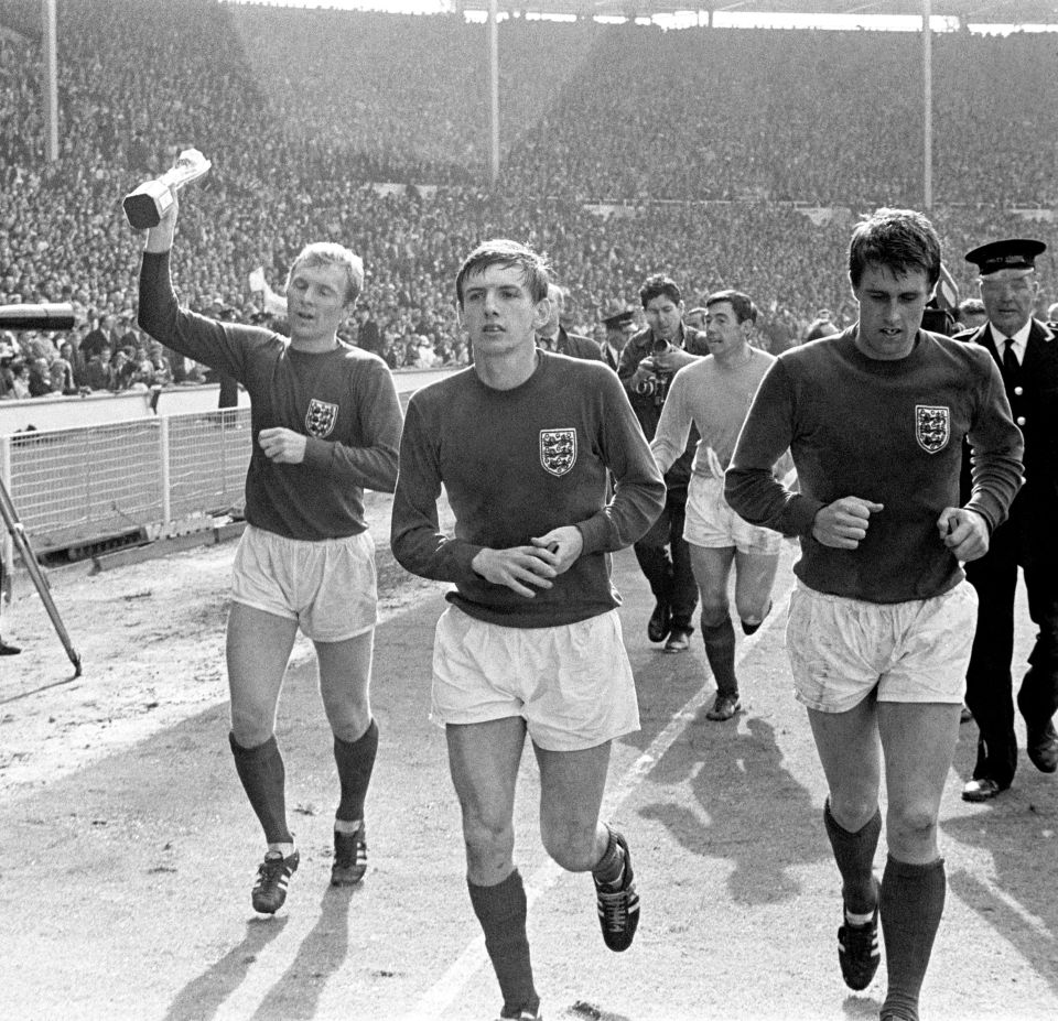 Times have changed as West Ham three world cup winners parade the trophy 