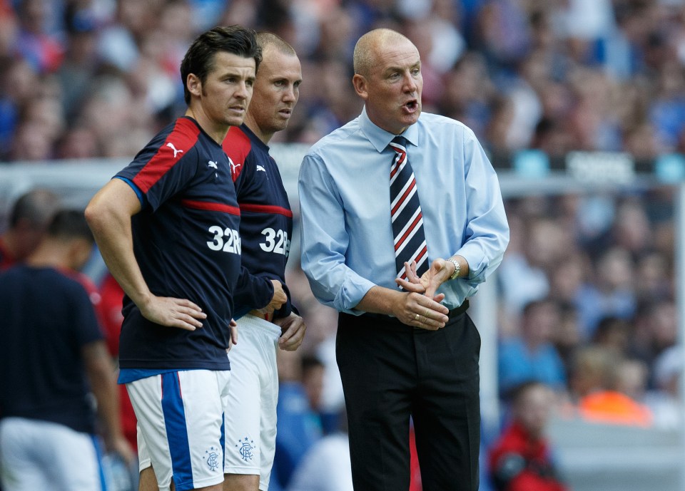 Joey Barton looks to have no way back at Rangers under boss Mark Warburton