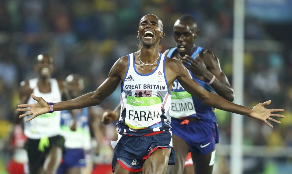 Mo Farah defended both the 5,000m and 10,000m Olympic golds in Rio