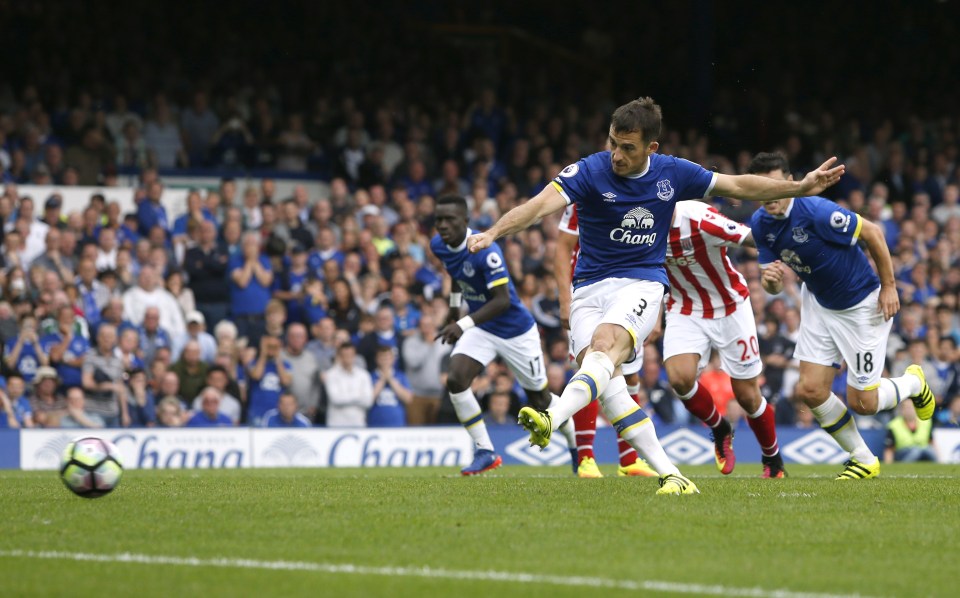  Leighton Baines is also unavailable for the trip to Stamford Bridge on Saturday