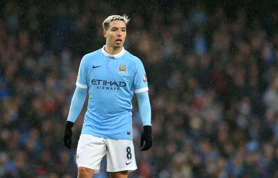 Samir Nasri then went on to win the Premier League at Manchester City