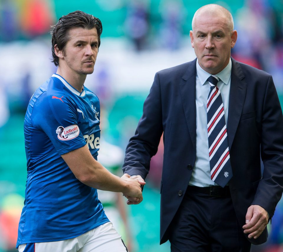 Joey Barton and boss Mark Warburton have bother refused to comment about the furore